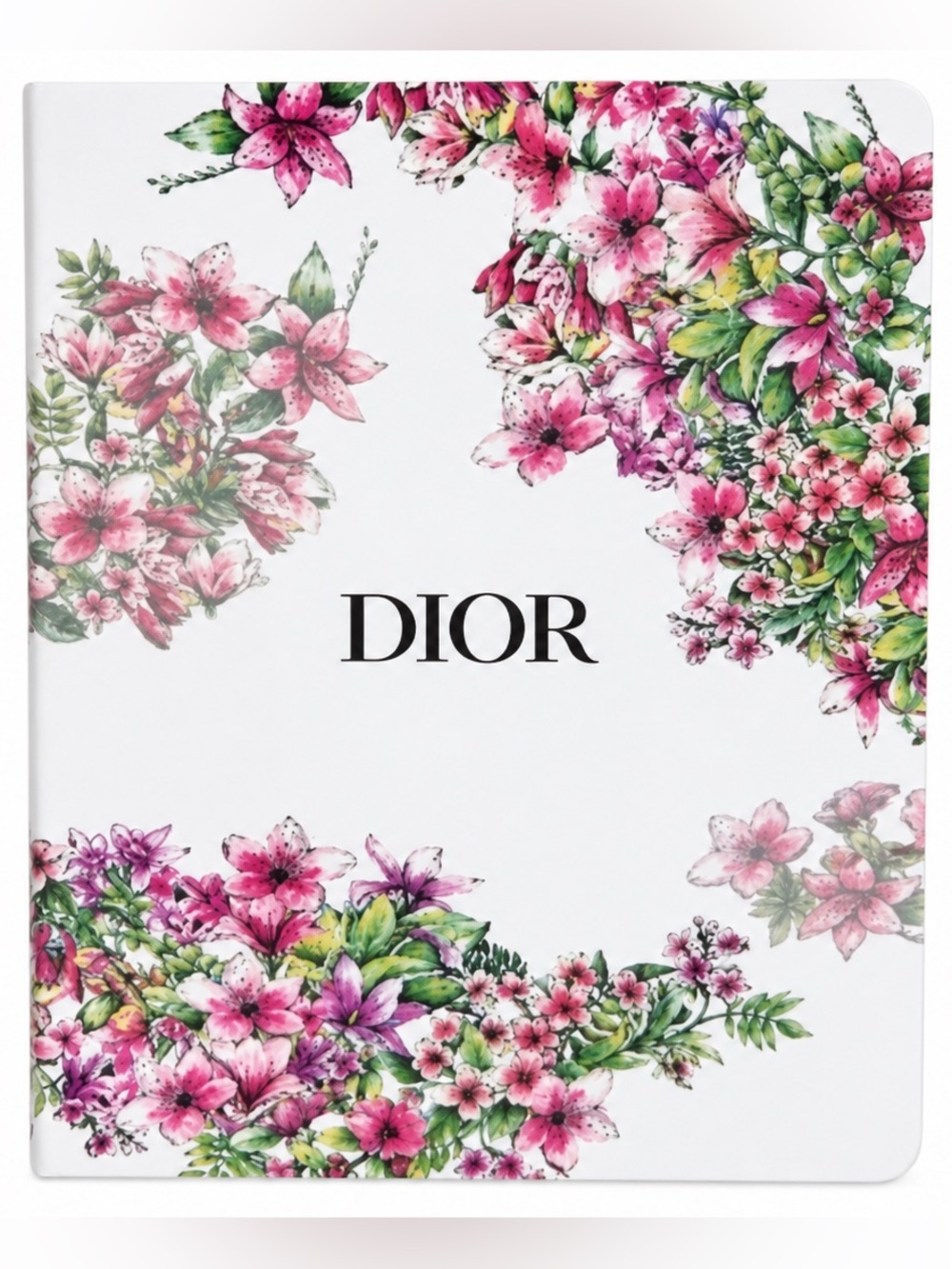 NWT Christian Dior Floral Carnet Notebook Journal Pink Flower